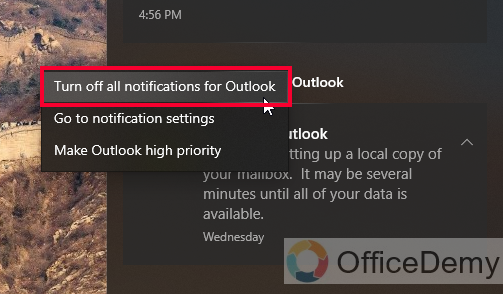 How to Turn Off Outlook Notifications 8