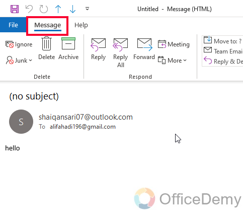 How to Unsend Outlook Email 3
