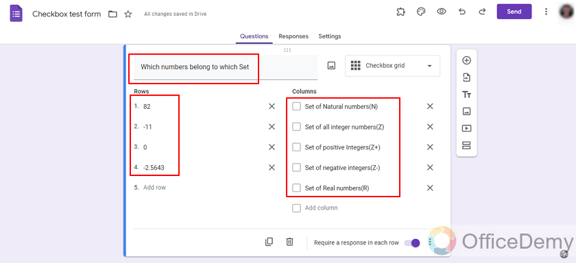 how does checkbox grid work in google forms 11