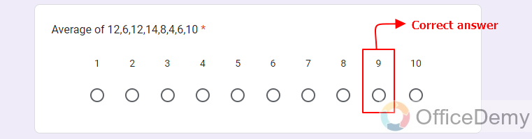 how does linear scale work in google forms 14