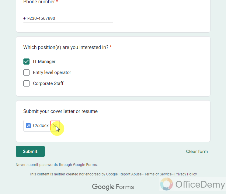 how to add a file to google form response 10