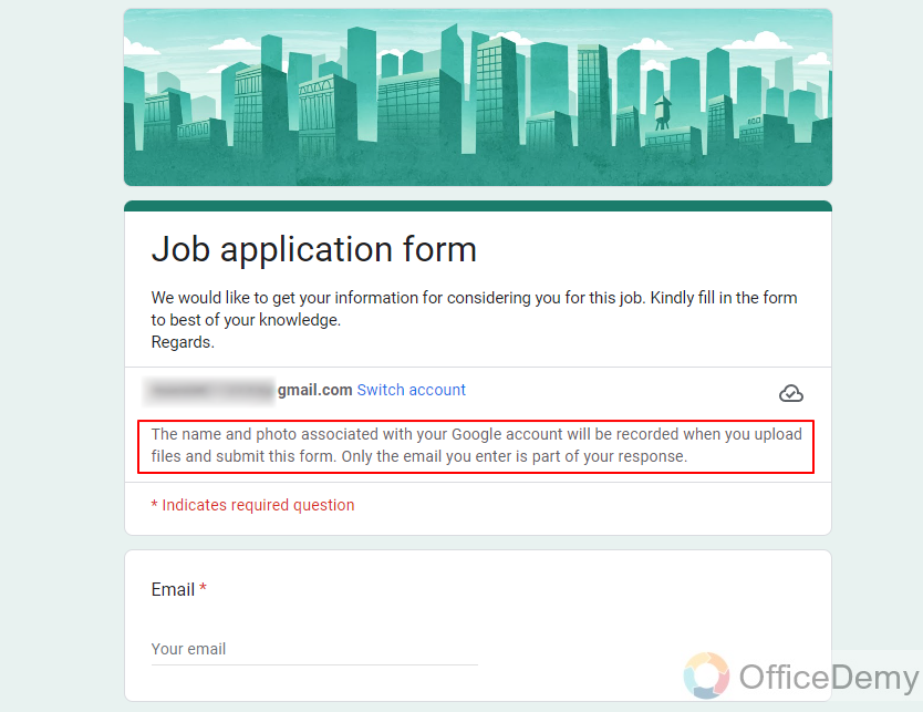 how to add a file to google form response 3