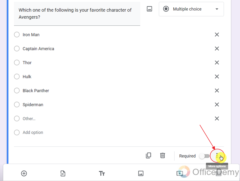 how to add descriptions in Google Forms 15