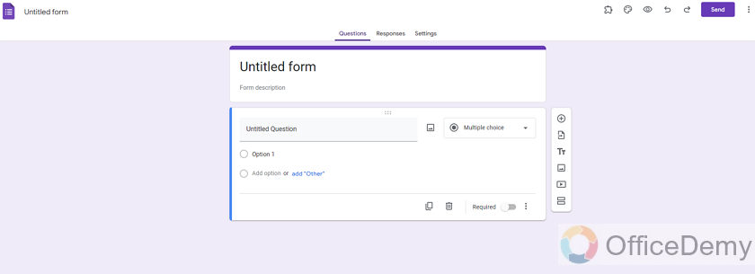 how to add descriptions in Google Forms 4