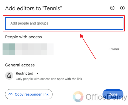 how to add editors to a google form 15