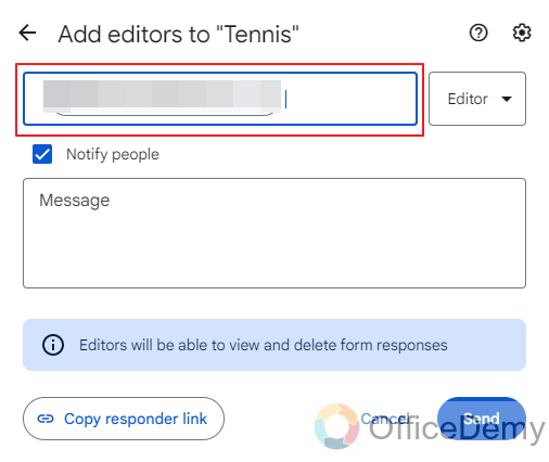 how to add editors to a google form 16