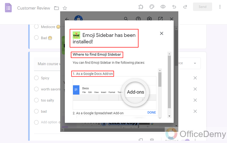 how to add emojis into google forms 16