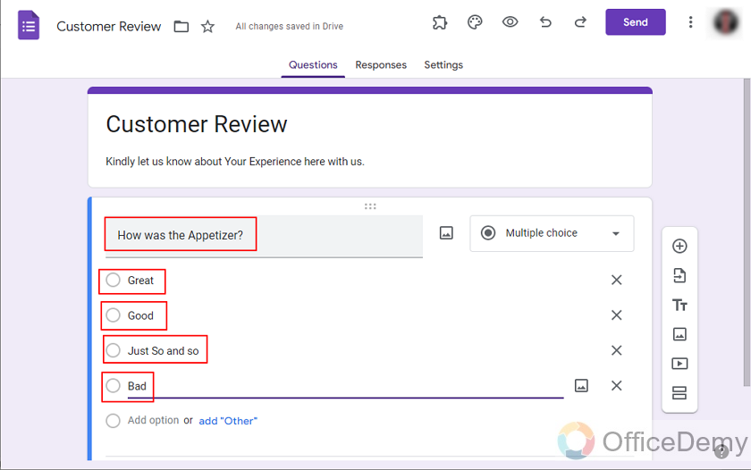 how to add emojis into google forms 4