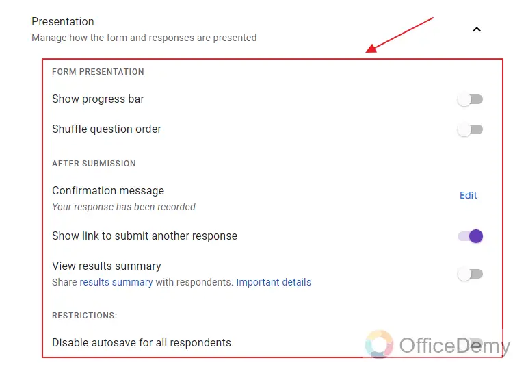 how to add progress bar in google forms 11