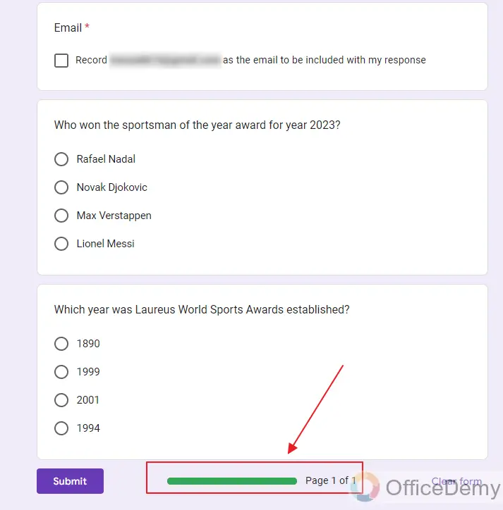 how to add progress bar in google forms 15