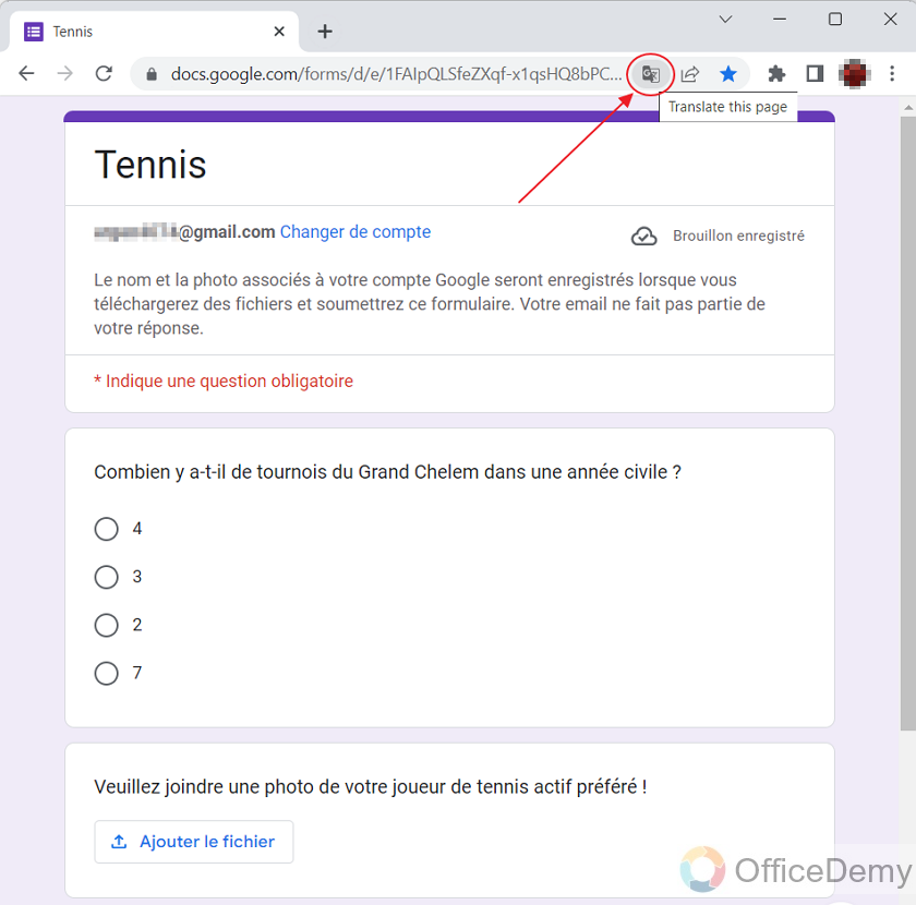 how to translate a Google Form being a responder 11