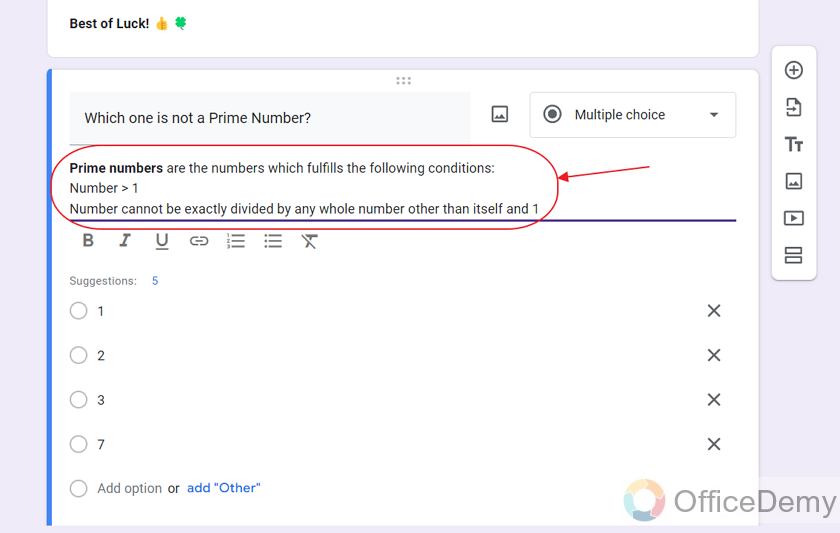how to use bullet points in google forms 13
