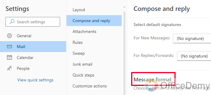 How to Add From Field in Outlook 7