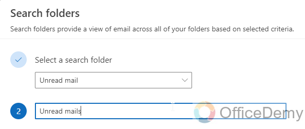 How to Add Unread Folder in Outlook 16