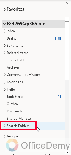 How to Add Unread Folder in Outlook 4