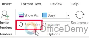 How to Add a Reminder in Outlook 17