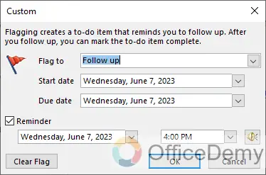 How to Add a Reminder in Outlook 25