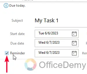 How to Add a Reminder in Outlook 7