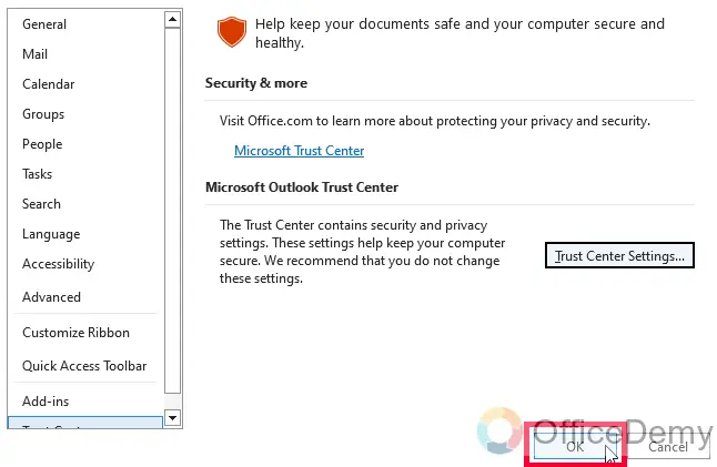 How to Automatically Download Pictures in Outlook 14