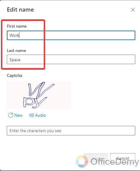 How to Change Display Name in Outlook 13