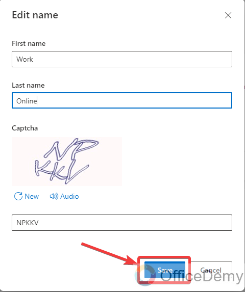 How to Change Display Name in Outlook 15