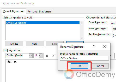 How to Change Display Name in Outlook 21