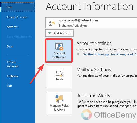 How to Change Display Name in Outlook 3