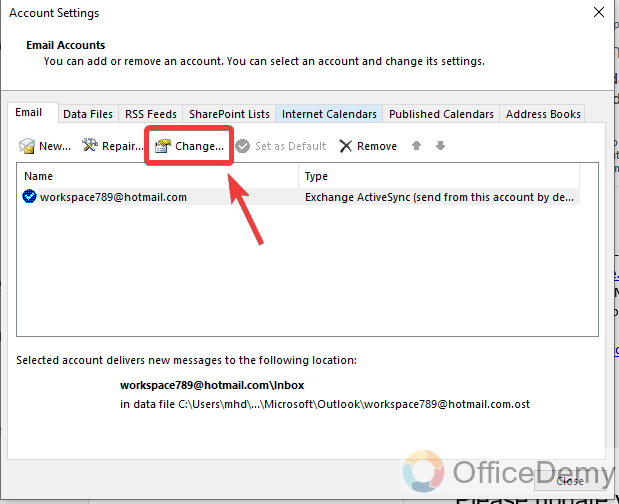 How to Change Display Name in Outlook 6