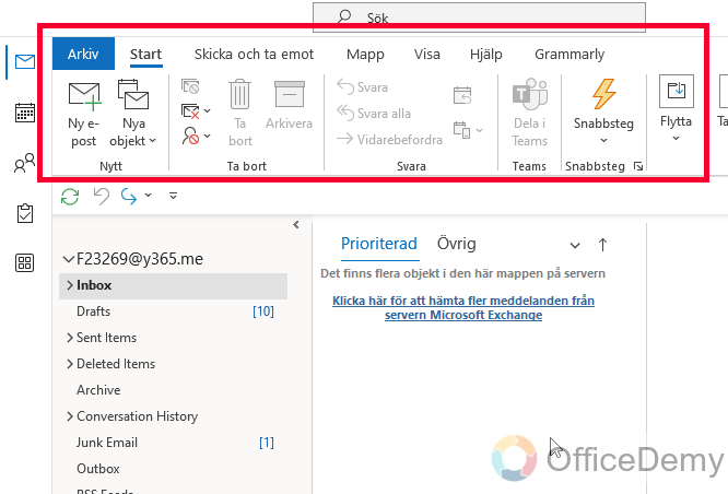 How to Change Language in Outlook 12