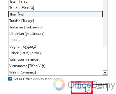 How to Change Language in Outlook 7