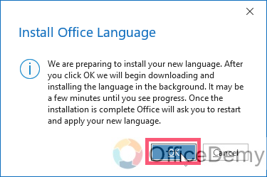 How to Change Language in Outlook 8