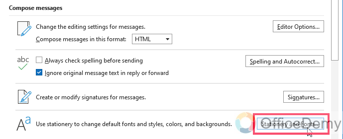 How to Change Outlook Background Color 12