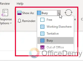 How to Change Presence Status in Outlook 365 10