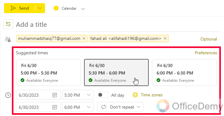 How to Check Calendar Availability in Outlook 20