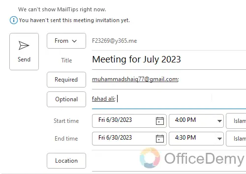 How to Check Calendar Availability in Outlook 9