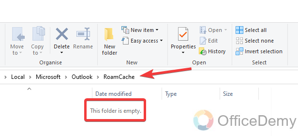 How to Clear Cache in Outlook 7