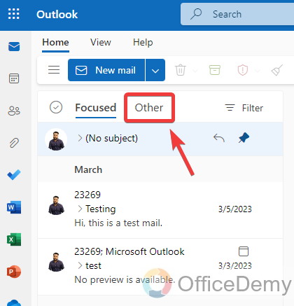 How to Combine Focused and Other in Outlook 11
