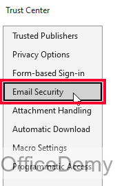 How to Encrypt Emails in Outlook 12