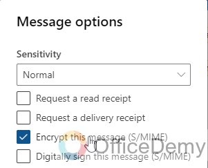 How to Encrypt Emails in Outlook 20