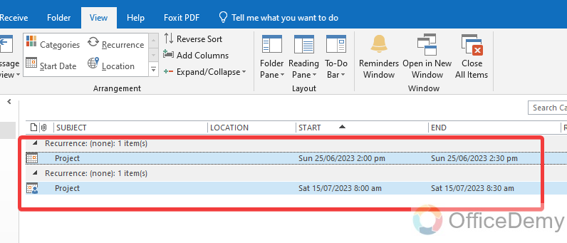 How to Export Outlook Calendar to Excel 18