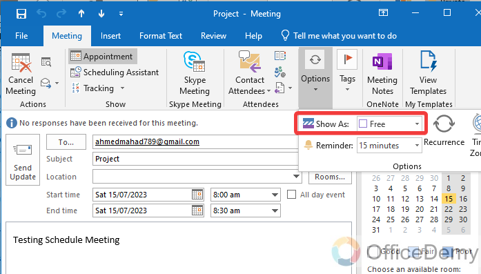How to Hide Meeting Details in Outlook 21