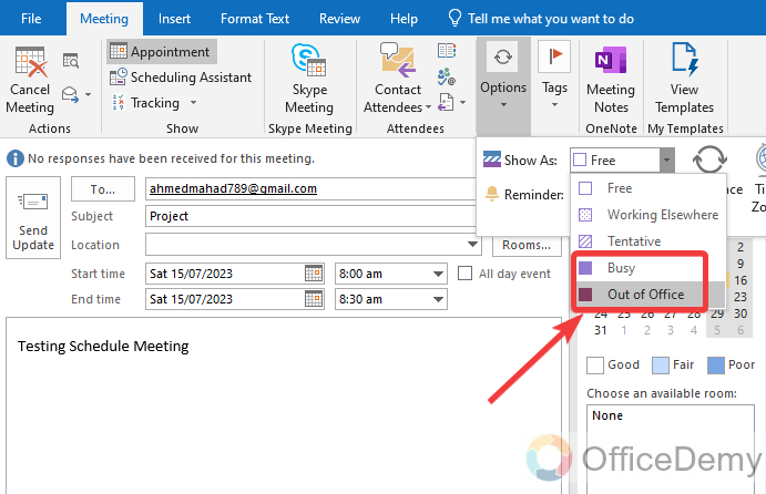 How to Hide Meeting Details in Outlook 22