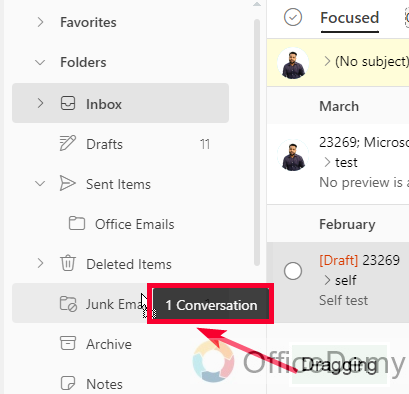 How to Move Email to Folder in Outlook 17