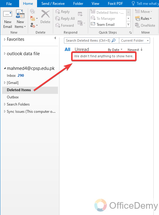 How to Recover Deleted Email in Outlook 20