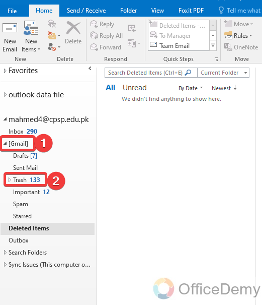 How to Recover Deleted Email in Outlook 21