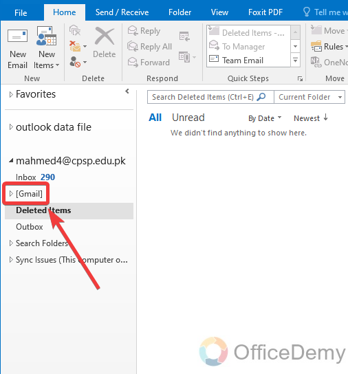 How to Recover a Deleted Folder in Outlook 17