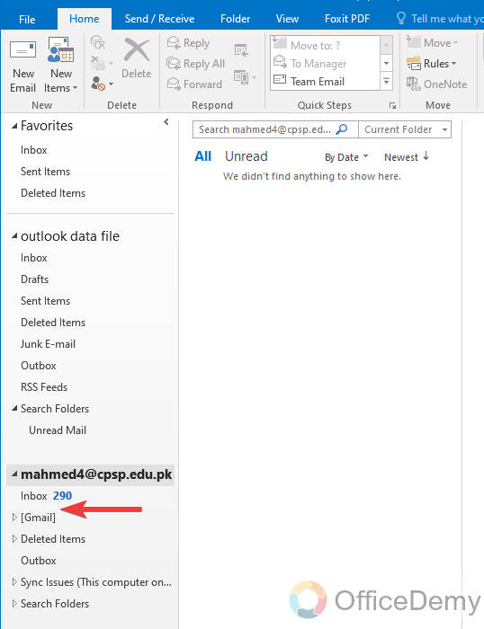 How to Recover a Deleted Folder in Outlook 4