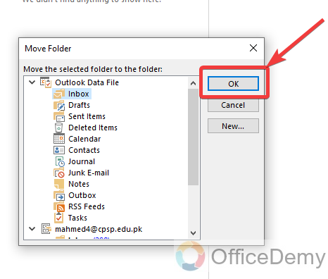 How to Recover a Deleted Folder in Outlook 9