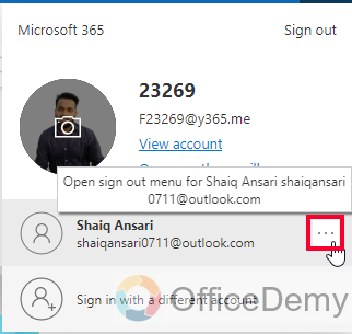 How to Remove Account From Outlook 15