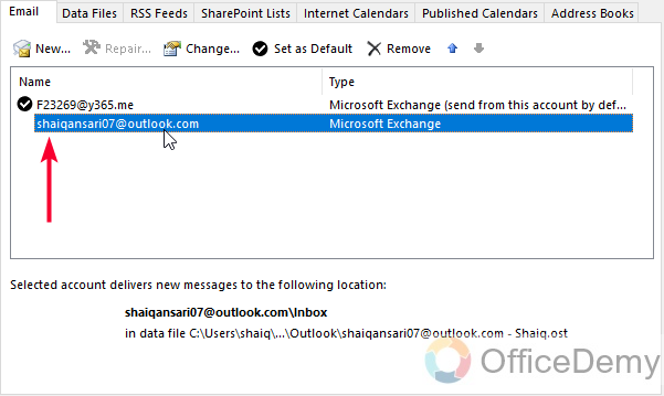 How to Remove Account From Outlook 6